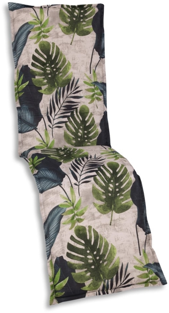 GO-DE Relax-Auflage 170 cm x 50 cm x 7 cm grün Bankauflage Liegenauflage Bild 1