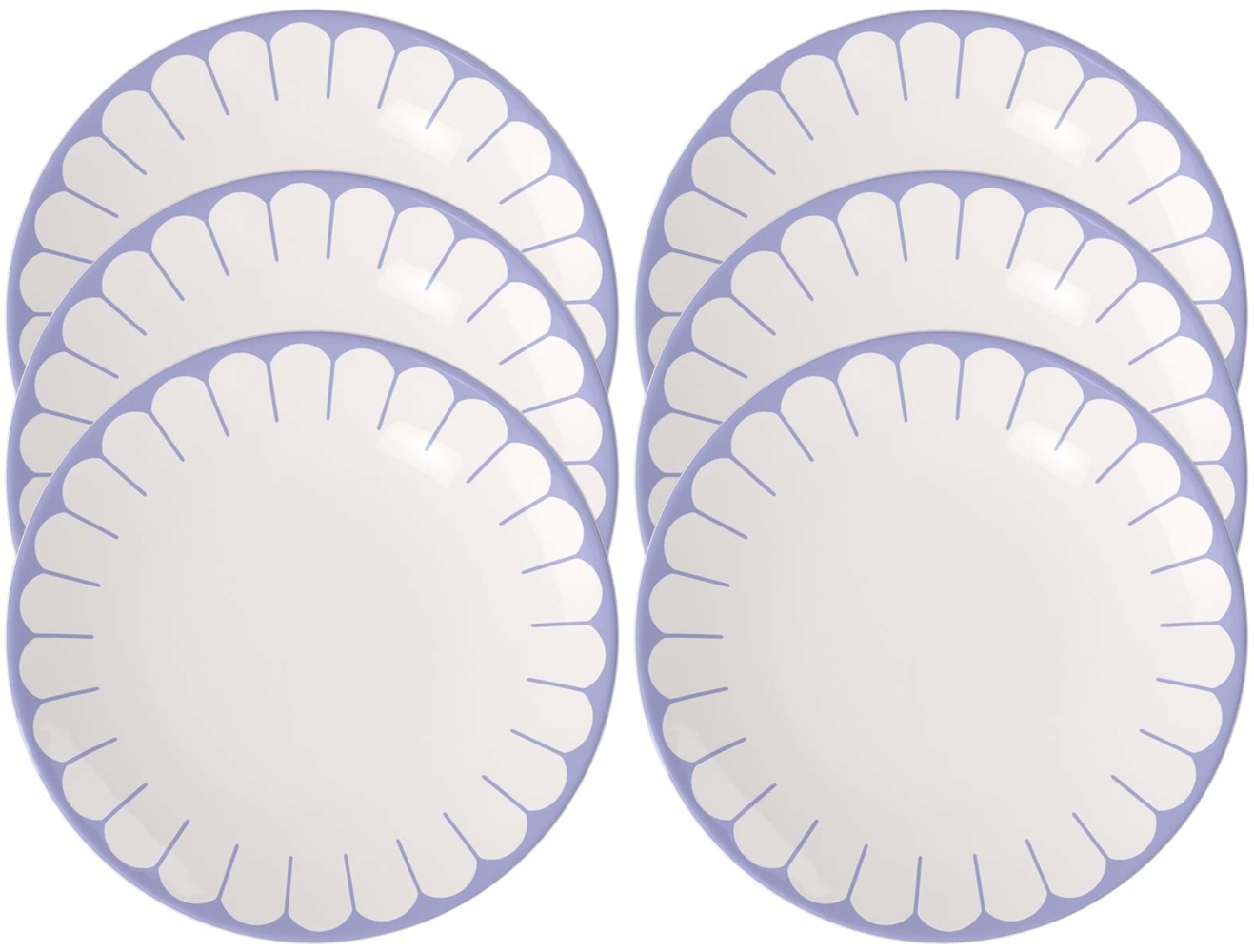 Villeroy & Boch Fleur Bleu Speiseteller ø 26,6 cm 6er Set Bild 1