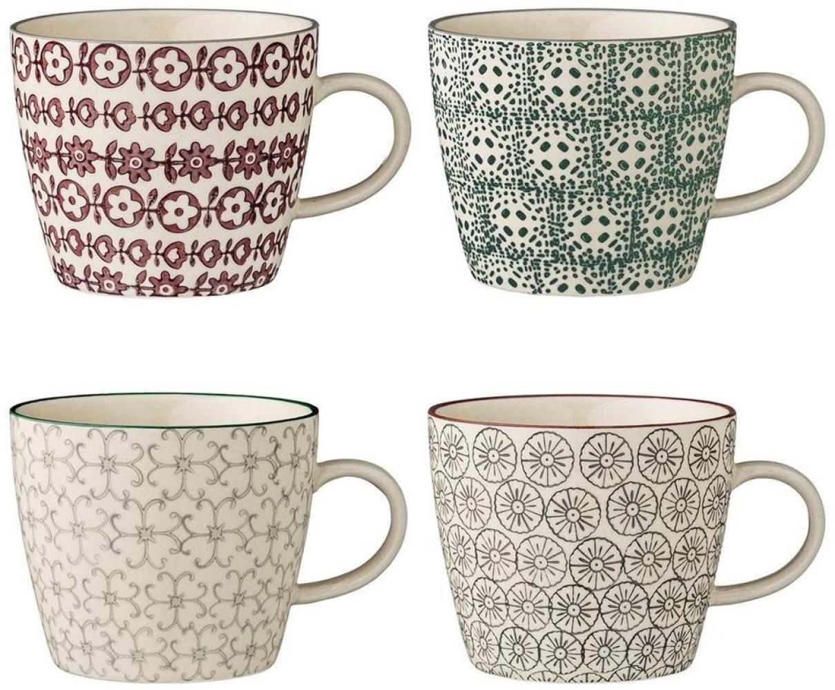 Karine Mugs Henkeltasse 4er Set - Bloomingville Bild 1