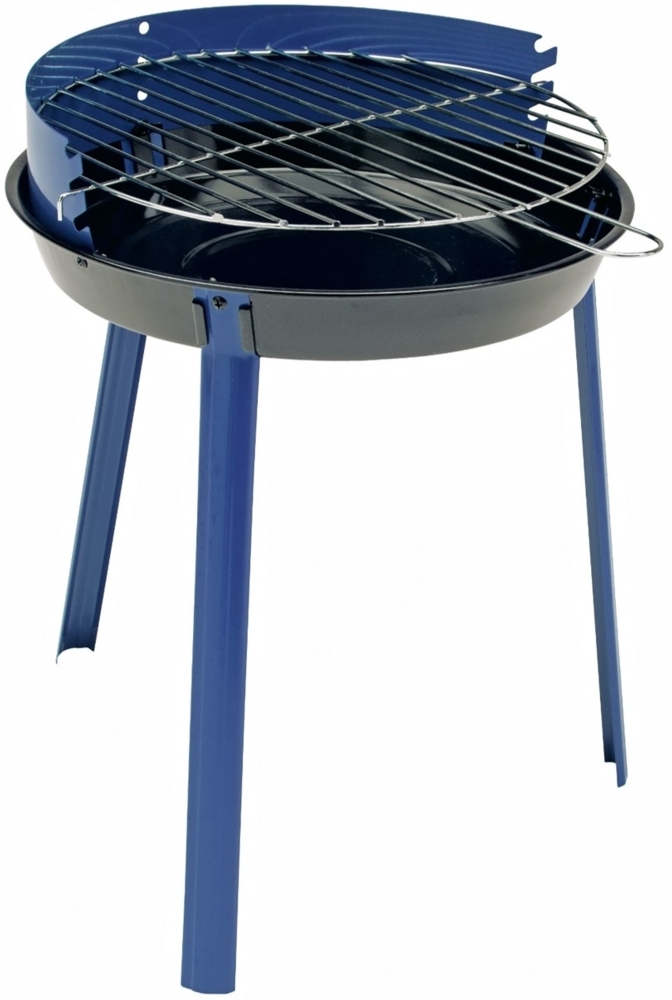 Rundgrill Ø 37 cm, schwarz aus Stahlblech Bild 1