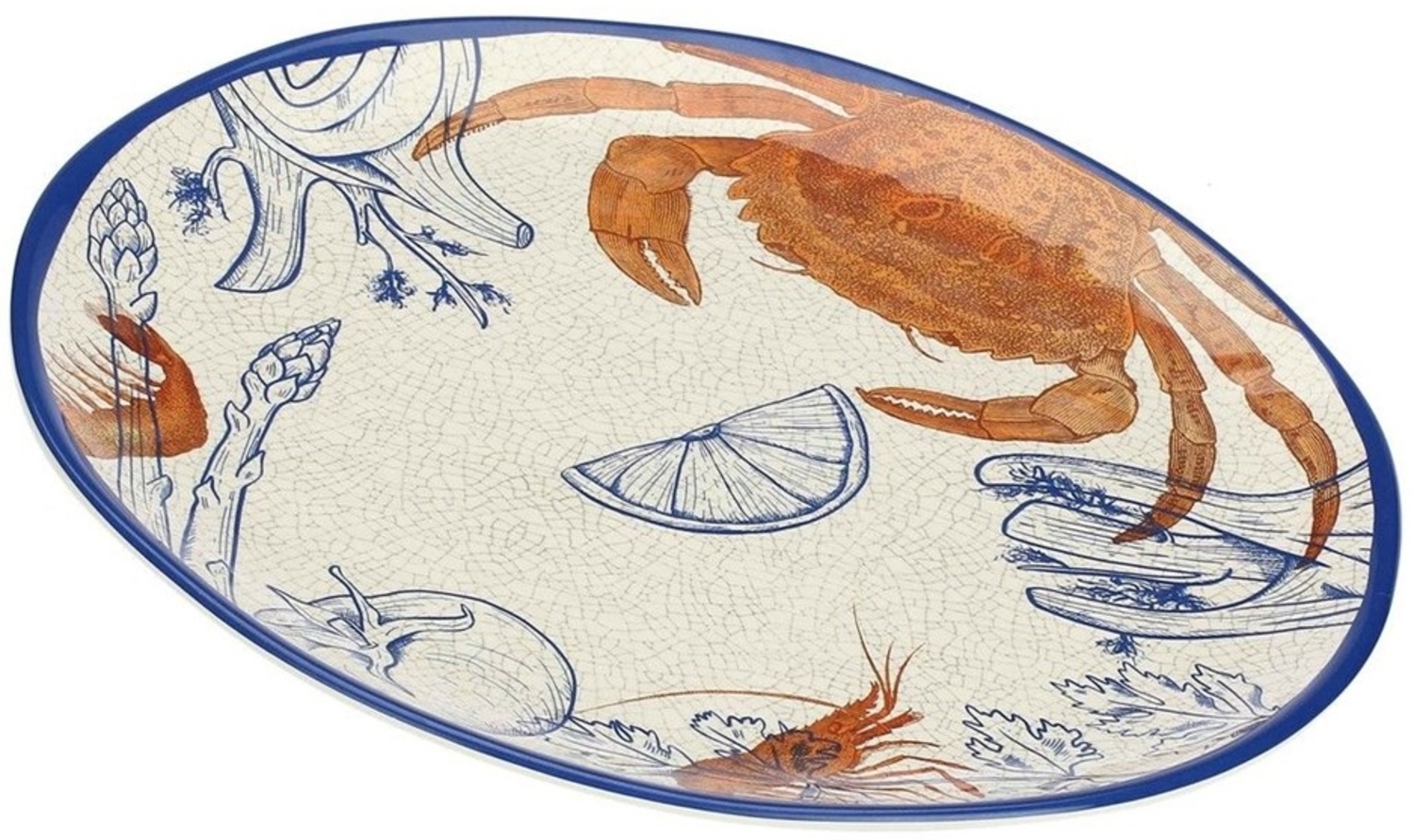 Rose&Tulipani Rose&Tulipani Ocean Life Tablett 42 cm U20058129U00 Bild 1