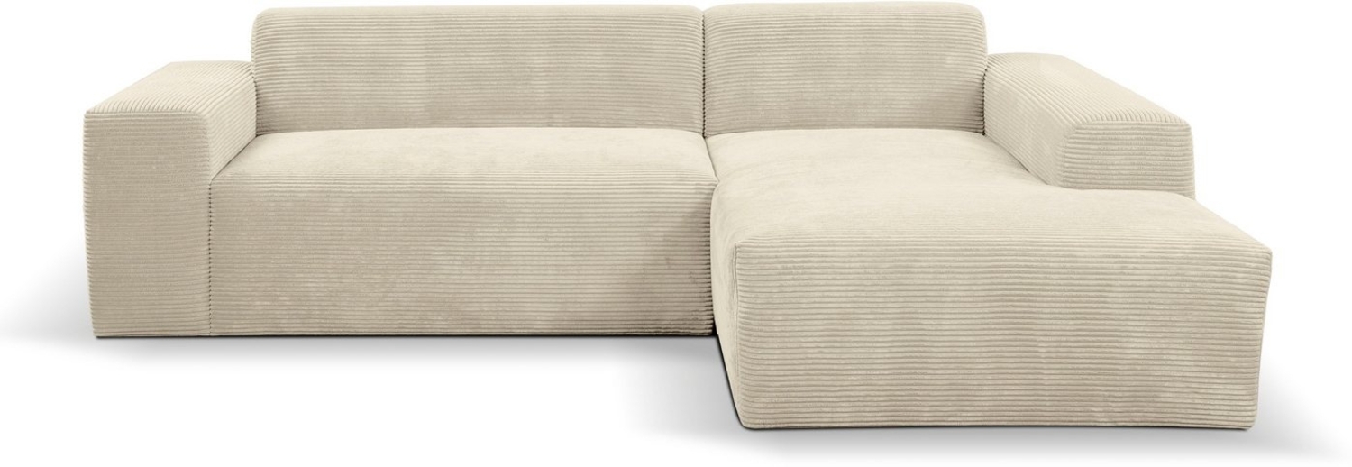 WERK2 Ecksofa Zeus-L, Curvy Trend Ecksofa mit urbaner Optik Bild 1