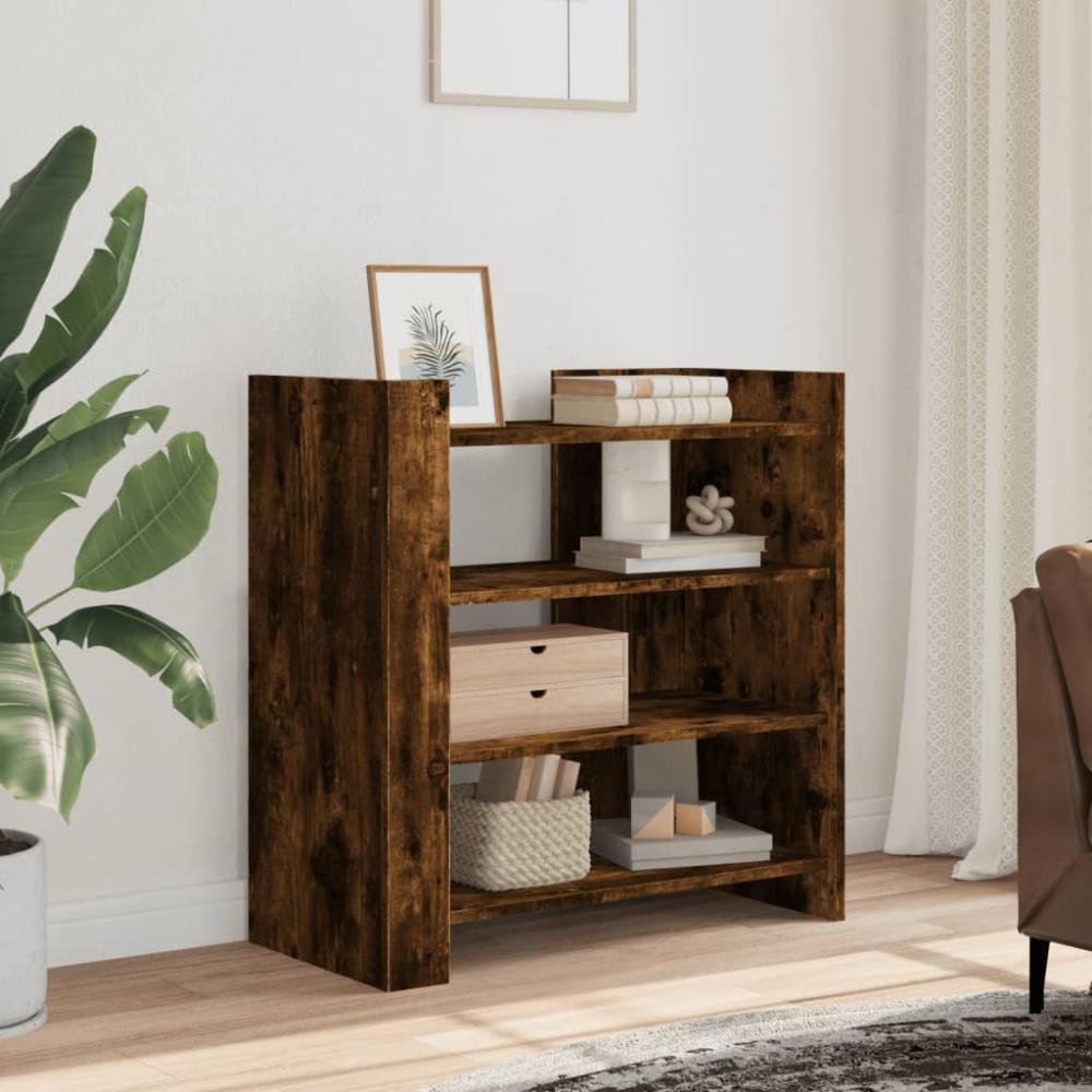 vidaXL Sideboard Räuchereiche 73,5x35x75 cm Holzwerkstoff 848392 Bild 1