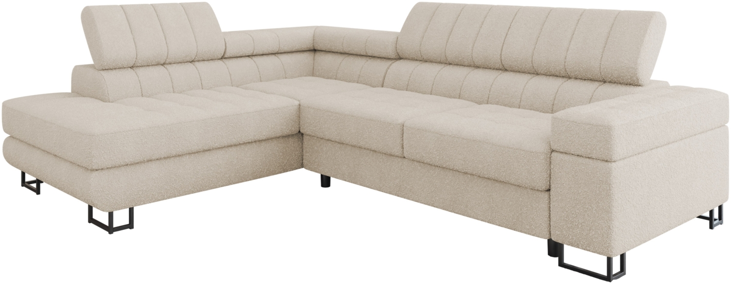 Ecksofa Laris Premium (Farbe: Abriamo 03, Seite: Links) Bild 1