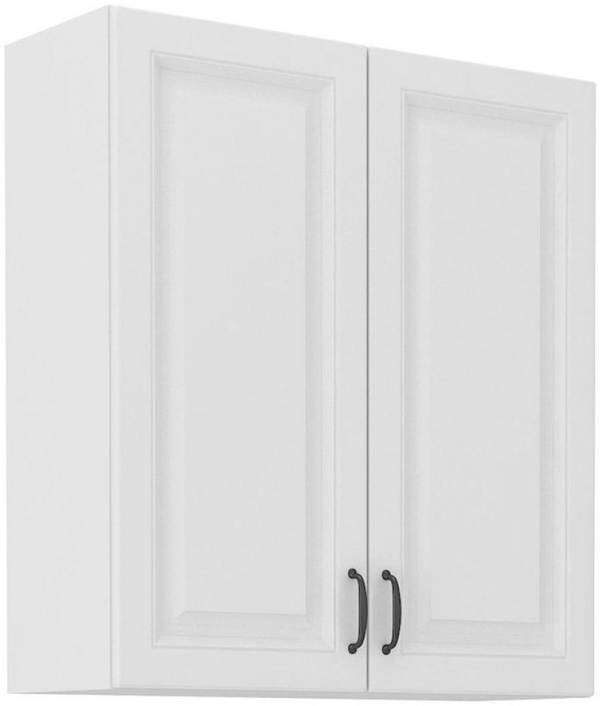 Hängeschrank 80 cm Stilo Weiß Küchenzeile Küchenblock Küche Landhaus Höhe 90 cm Bild 1