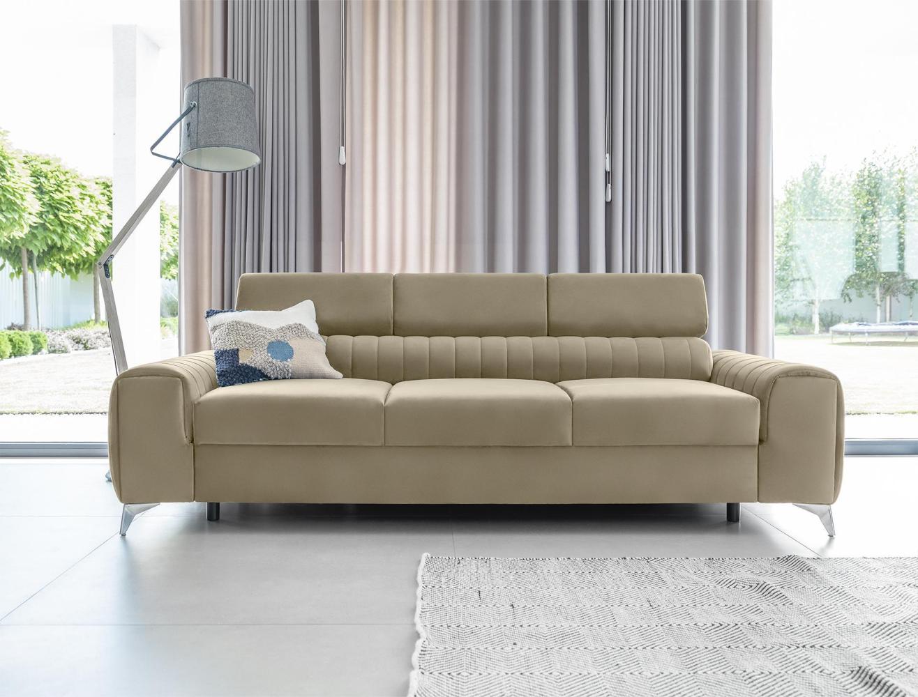 Wohnideebilder Laurence Hellbraun Sofas & Couches SO-LAU-20NU Bild 1