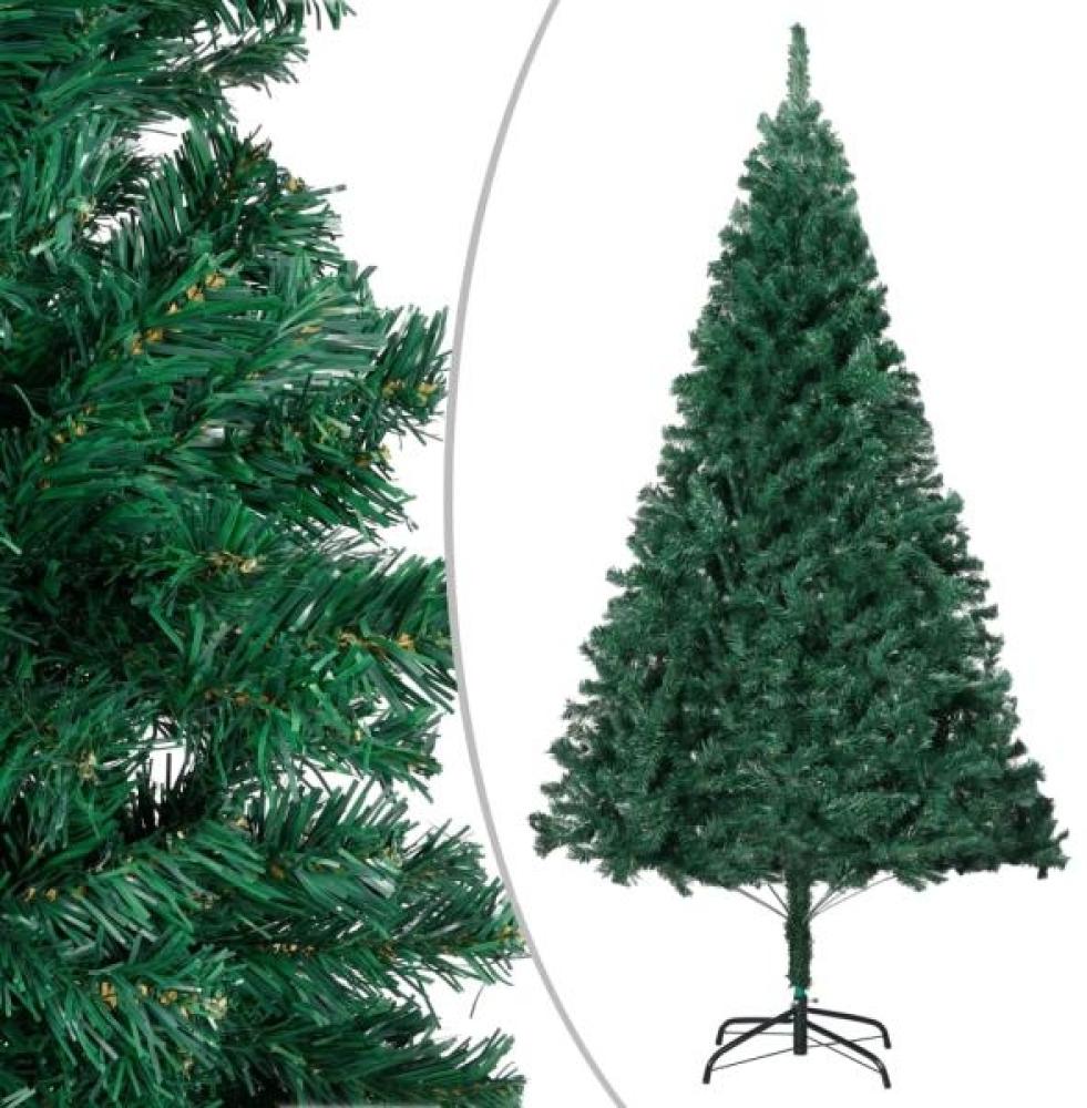 vidaXL Künstlicher Weihnachtsbaum mit Dicken Zweigen Grün 120 cm PVC 328424 Bild 1