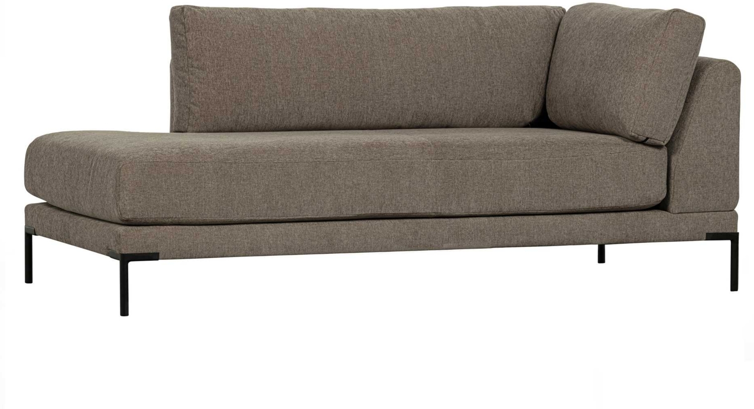 Modulsofa Couple Lounge Element Links, Taupe Bild 1