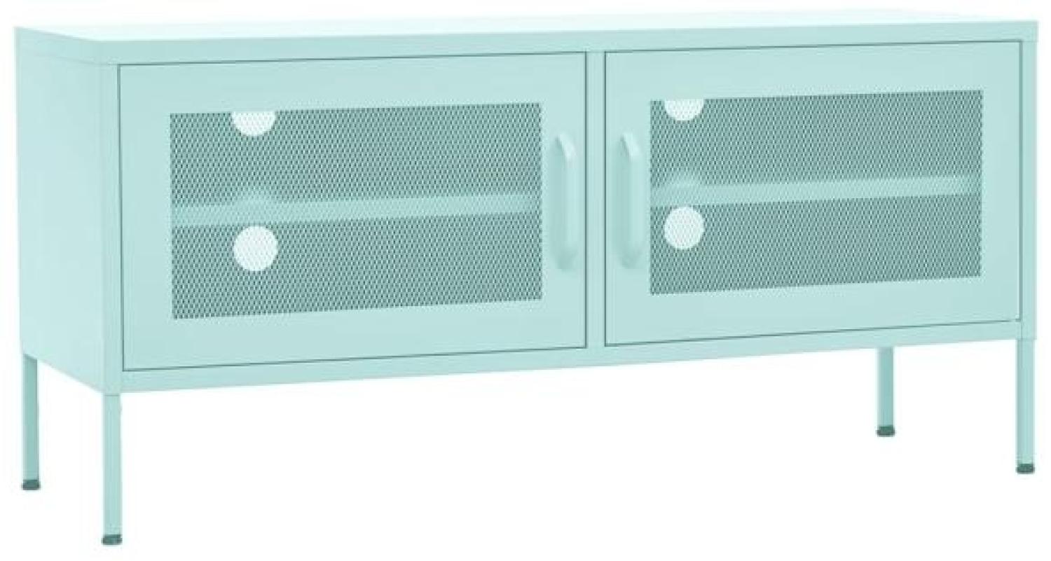 vidaXL TV-Schrank Minzgrün 105 x 35 x 50 cm Stahl [336239] Bild 1