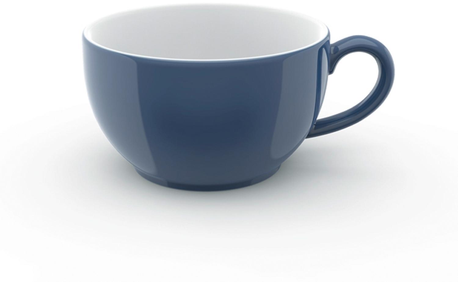 Kaffee-Obertasse 0,25 l Solid Color Indigo Dibbern Kaffeetasse - Mikrowelle geeignet, Spülmaschinenfest Bild 1