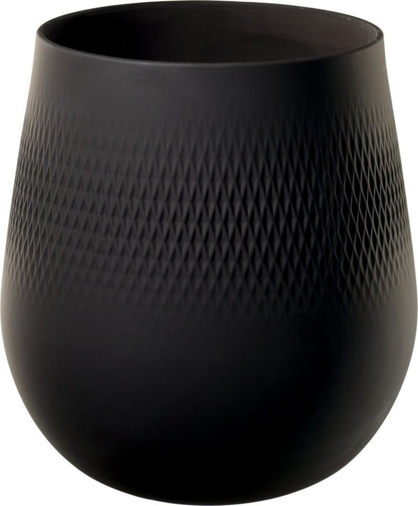 Villeroy & Boch Manufacture Collier Vase Carré 23 cm noir - DS Bild 1