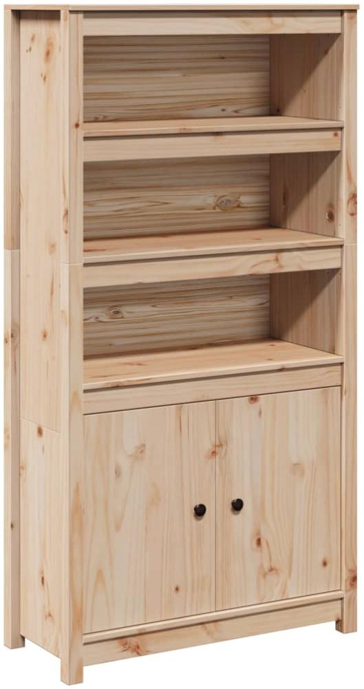 vidaXL Highboard 80x35x154 cm Massivholz Kiefer 823519 Bild 1