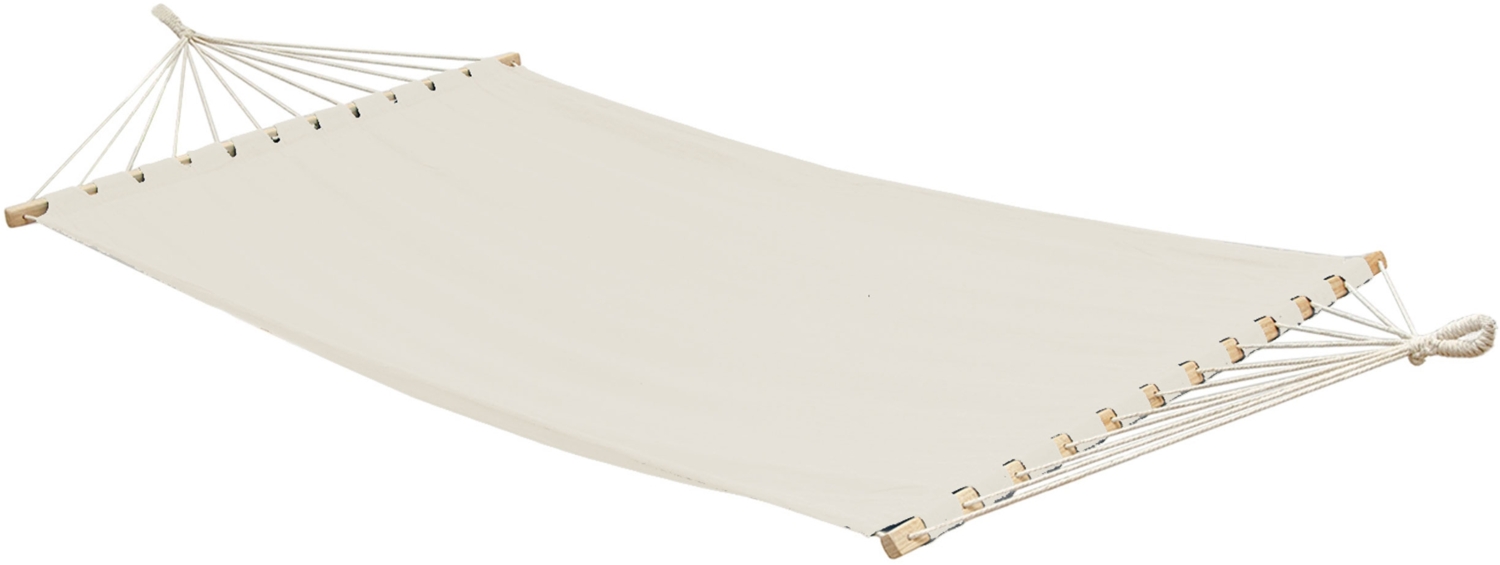 2 Personen Hängematte Relaxmatte 285x120cm bis 150kg Beige Bild 1