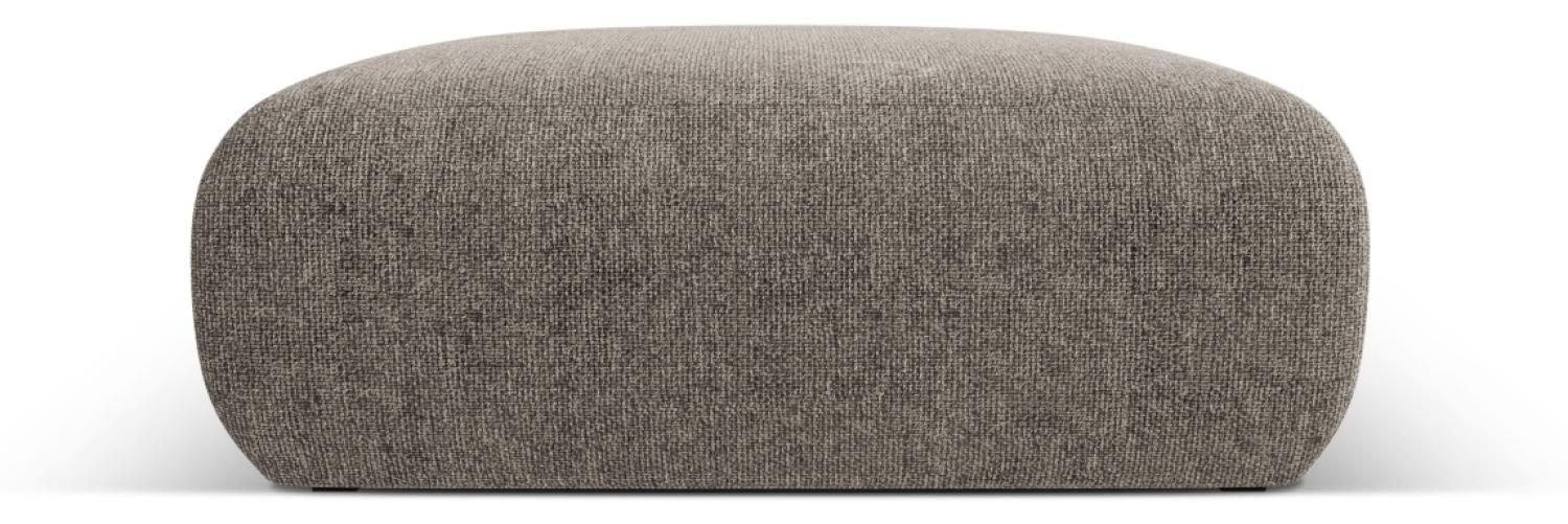 Micadoni Boucle Hocker Molino Large Chenille Grau Bild 1