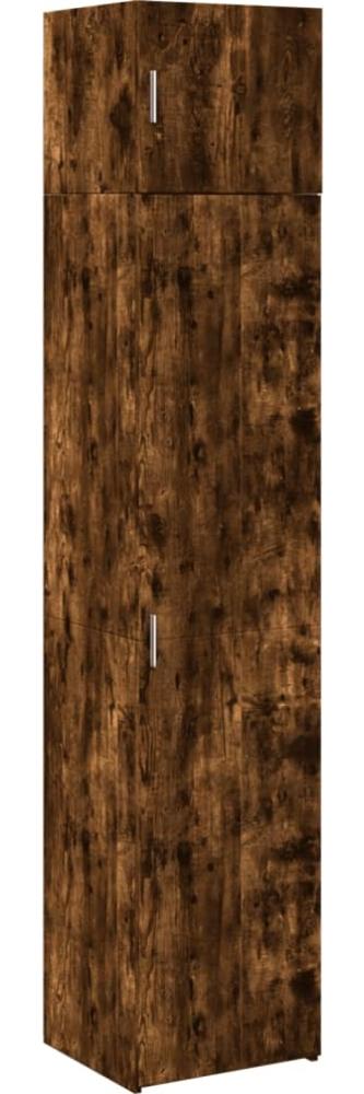 vidaXL Hochschrank Schmal Räuchereiche 45x42,5x225 cm Holzwerkstoff 3281291 Bild 1