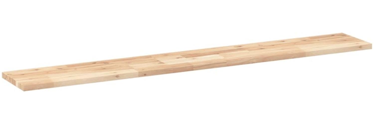 vidaXL Schweberegal 120x20x2 cm Massivholz Akazie Unbehandelt 3279351 Bild 1