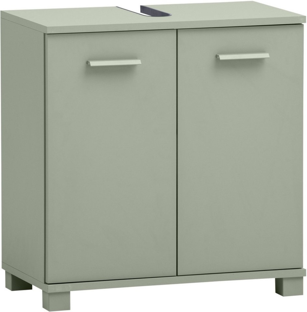 Schildmeyer Waschbeckenunterschrank Mono 159602, Pistazie, 59,8 x 32,6 x 62,4 cm Bild 1