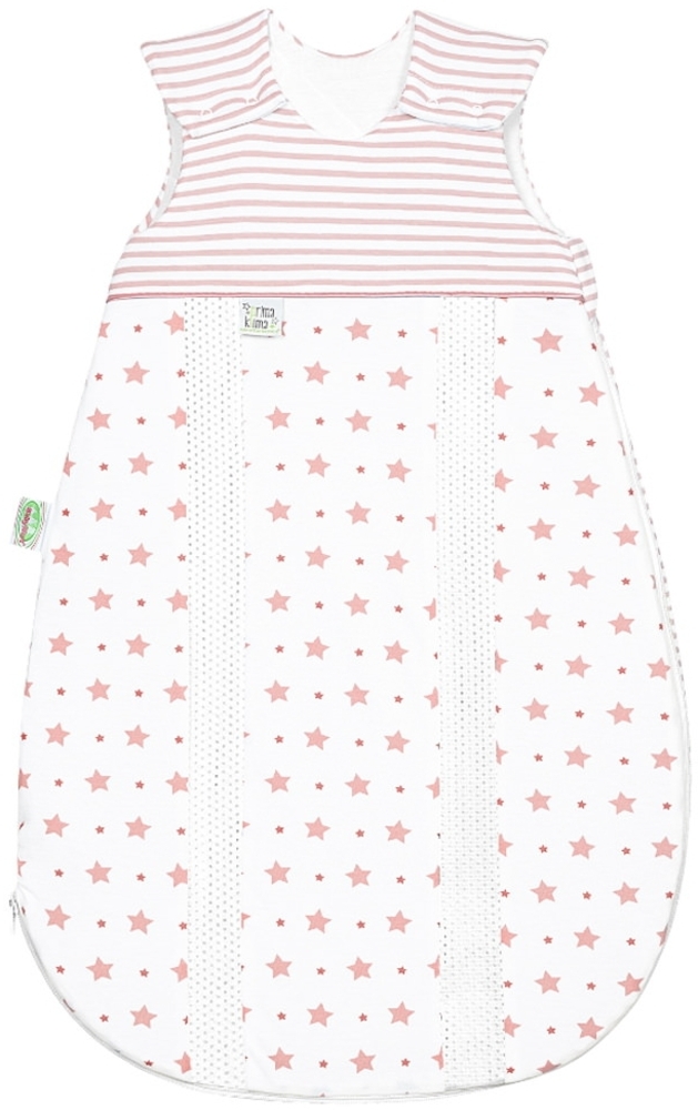 Odenwälder Jersey-Schlafsack primaklima stars light coral 90 cm Bild 1