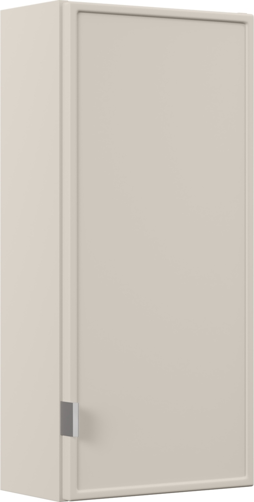 Oberschrank 35 cm 1 Tür (75x19x35cm), Kaschmir matt Bild 1