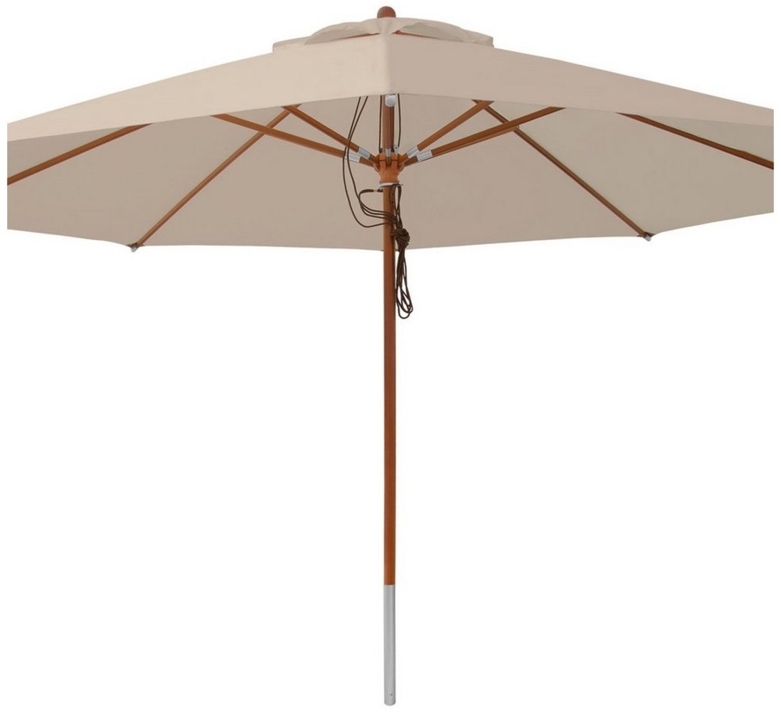 anndora-sonnenschirm Sonnenschirm 4m rund Gartenschirm Marktschirm, wasserabweisende Oberflächen Bild 1