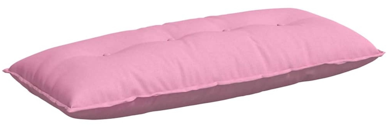 vidaXL Rückenkissen Rosa 120 x 19 x 50 cm Stoff 42014802 Bild 1