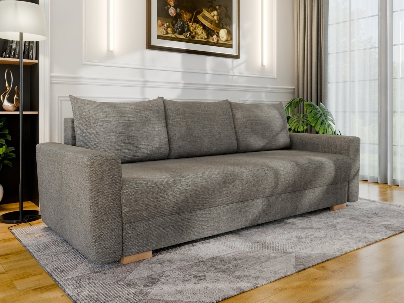 PANDA MÖBEL GmbH Schlafsofa ELMA Schlafsofa mit Bettfunktion Bild 1