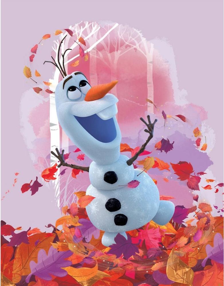 BERONAGE Kinderteppich Frozen Die Eiskönigin Olaf Summer Spiel-Teppich 100x133 cm, rechteckig, Höhe: 10 mm, rutschfest Bild 1