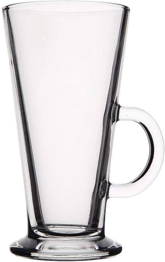 2x Pasabahce 2er-Set 55861 Teeglas mit Henkel 'Columbian 263ml für Tee, Latte Macchiato, Irish Coffee, Punsch, Glühwein, heiße Schokolade Bild 1