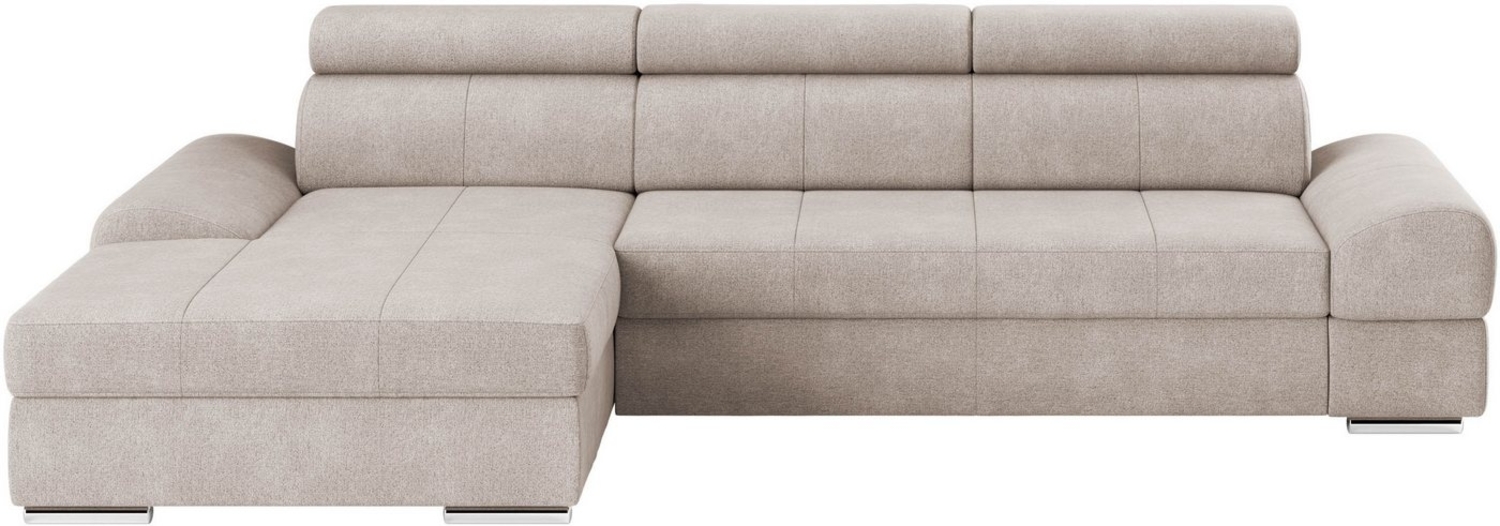 sit&more Ecksofa Broadway L-Form, inklusive Kopfteilverstellung, wahlweise mit Bettfunktion Bild 1