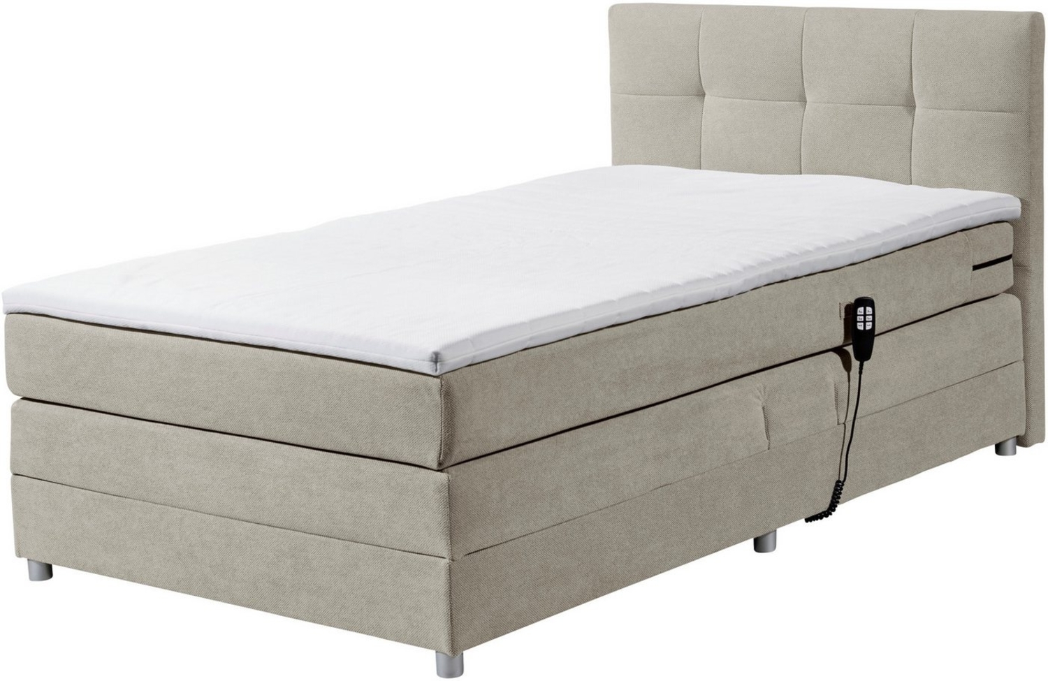 ED EXCITING DESIGN Boxspringbett Toulouse B, inkl. Motor Bild 1