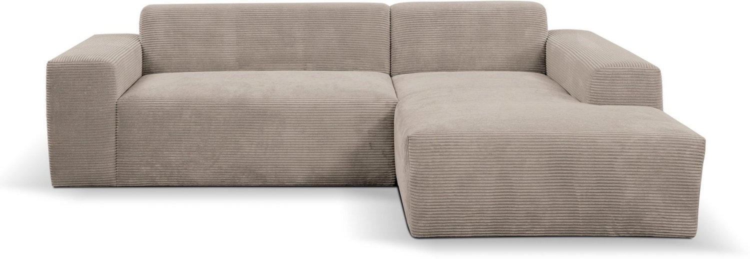 WERK2 Ecksofa Zeus-L, Curvy Trend Ecksofa mit urbaner Optik Bild 1