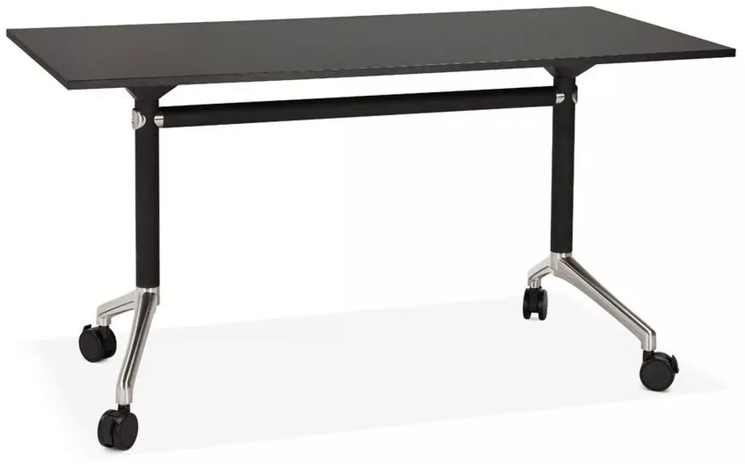 Kokoon Design Schreibtisch Helpe Holz Schwarz 140 cm Bild 1