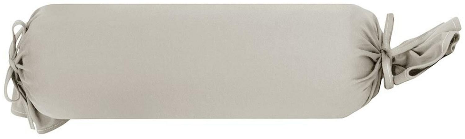 Formesse Bella Donna Jersey Kissenbezug|ca. 15x40 cm| perlgrau Bild 1