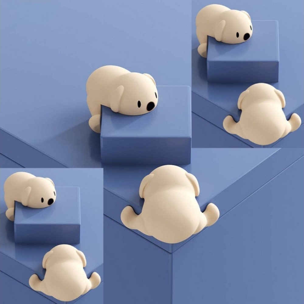 Blusmart Kindersicherung Kindersicherungsset, 6 Kantenschoner, Eckenschützer für Tische, Schränke usw Bild 1