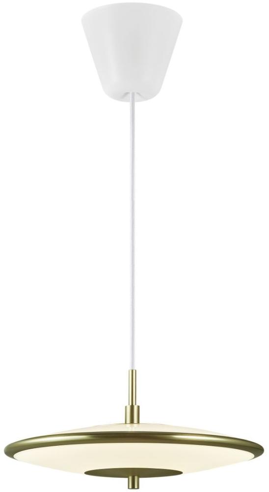 dftp BLANCHE LED Pendelleuchte Messing 1080lm dimmbar 32x32x14cm Bild 1