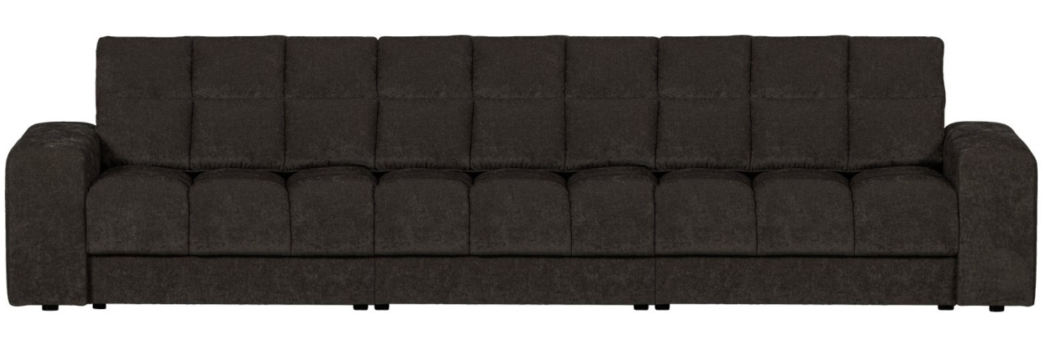 Sofa Date 3-Sitzer aus Webstoff, Anthrazit Bild 1