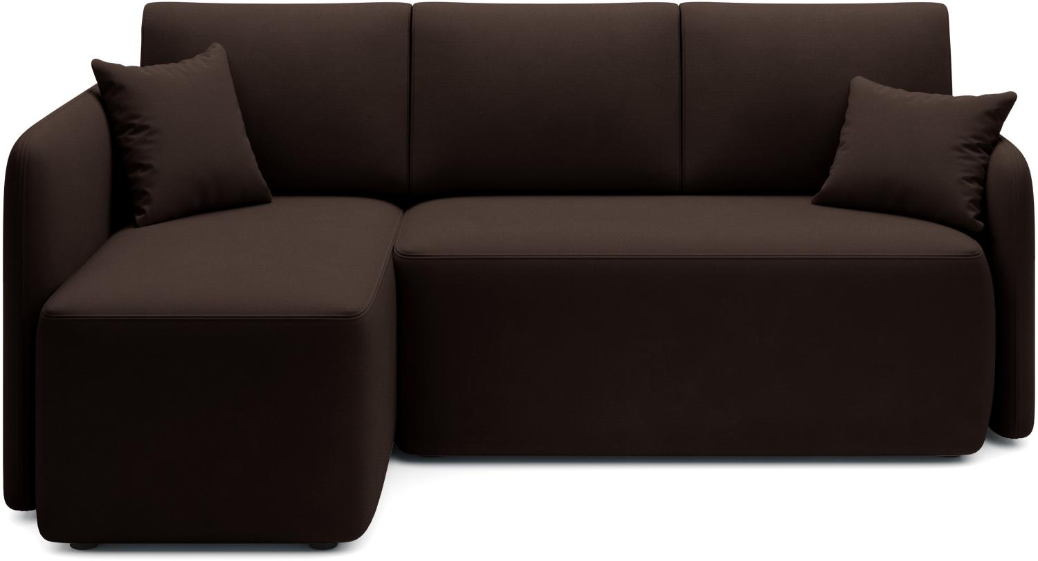 Hadson, Ecksofa, Eckcouch, Braun Bild 1