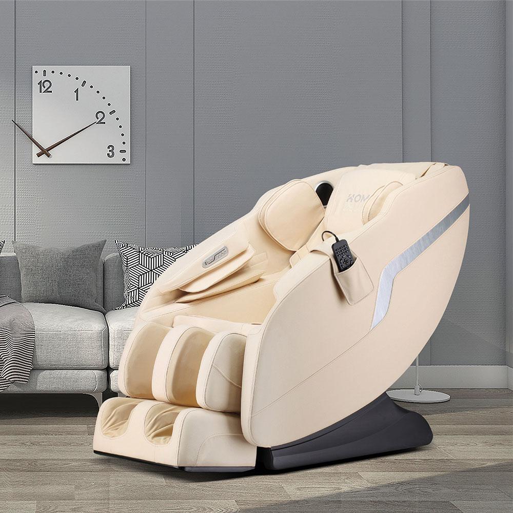 Home Deluxe 'Kelso' Massagesessel mit Heizfunktion und Bluetooth-Lautsprecher, beige Bild 1