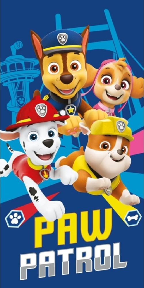 Paw Patrol 140x70 cm Strandtuch Weiches Baumwolltuch für den Sommer Bild 1