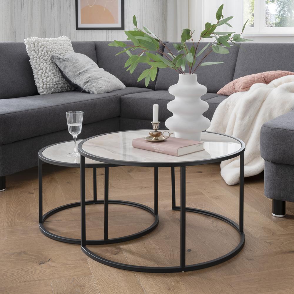 Concept Santos Couchtisch 2er-Set Glas - Bild 1