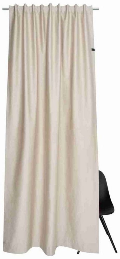 SCHÖNER WOHNEN-Kollektion Vorhang SOFT Blickdichter Schlaufenvorhang, (1 St), Mischgewebe, 130 x 250 cm in Beige Bild 1