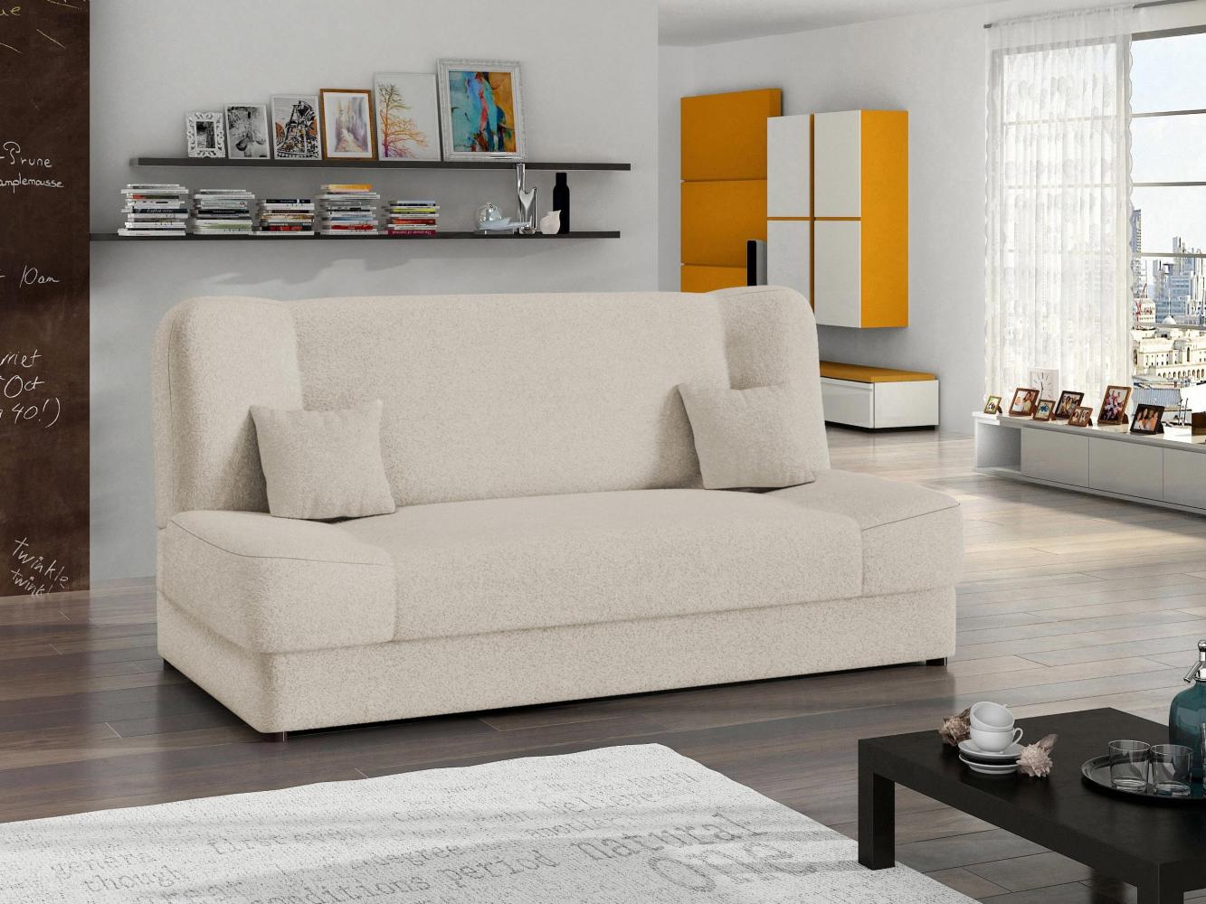 Schlafsofa Jonas Premium mit Bettkasten (Farbe: Baloo 2074) Bild 1