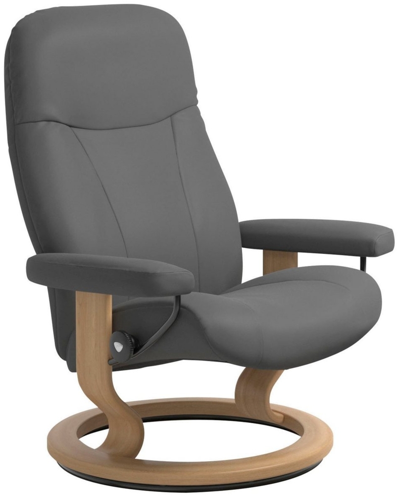 Stressless® Relaxsessel Garda, mit Classic Base, Größe M, Gestell Eichefarben Bild 1