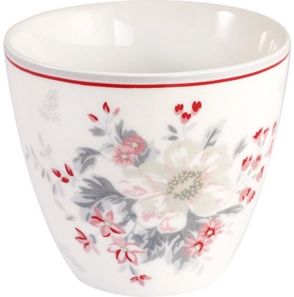 Greengate Latte Cup Abella White STWLATABL0106 Bild 1