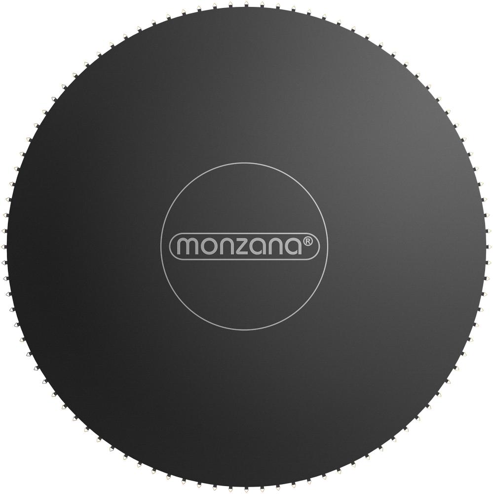 Monzana Trampolin Sprungtuch Schwarz Ø427cm, max. Belastbarkeit 150kg Bild 1