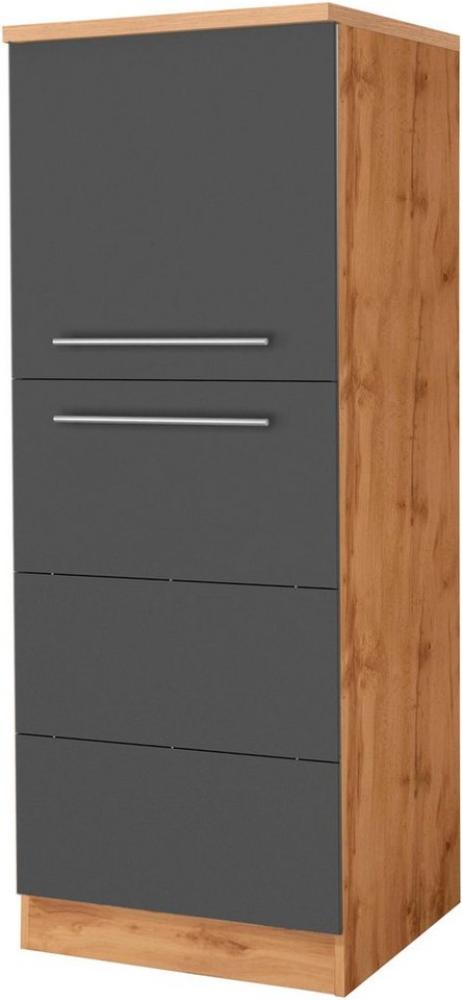 KOCHSTATION Seitenschrank KS-Wien Breite 60 cm, Höhe 165 cm, Türanschlag wechselbar Bild 1