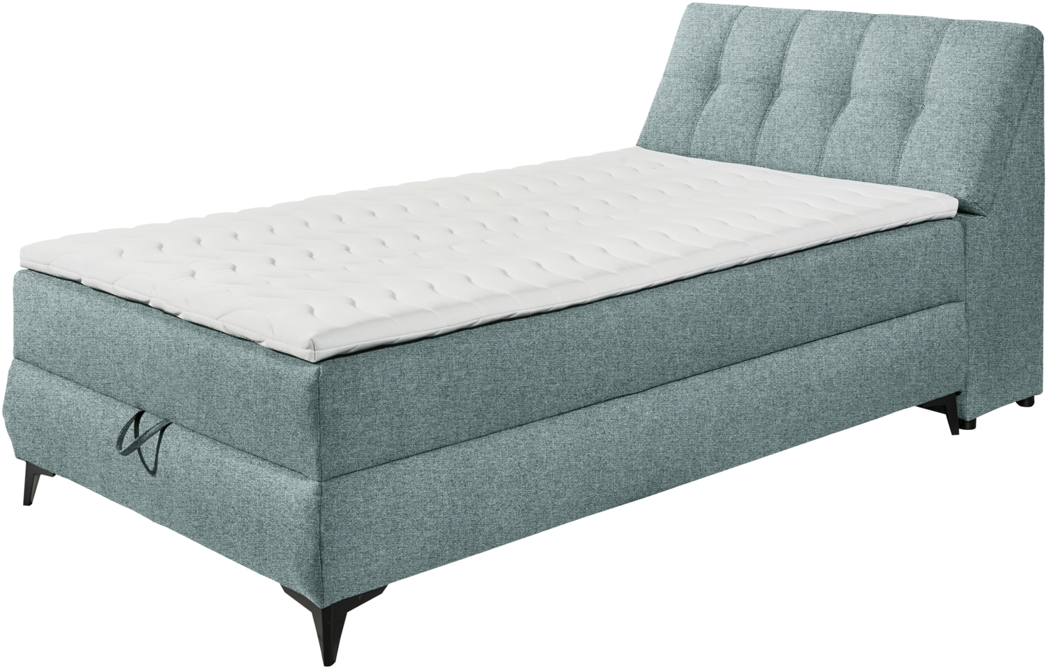 Boxbett >ATLANTIS 6< 120x200 cm Liegefläche, Bezug mint - 125x102x240cm (BxHxT) Bild 1