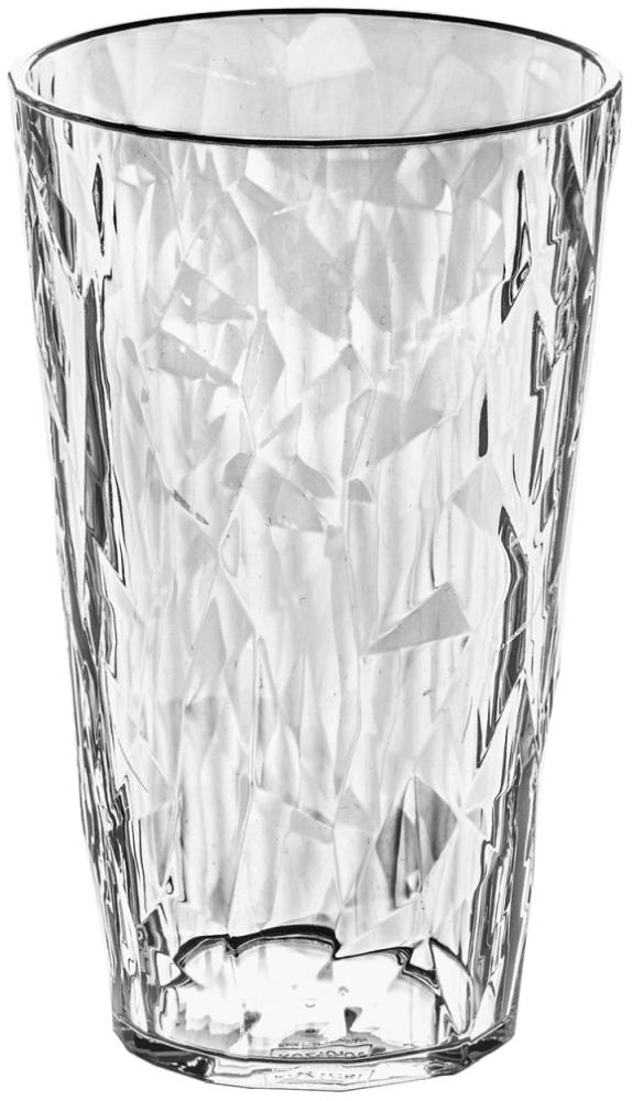 Koziol Crystal 2. 0 L Glas, Trinkbecher, Saftglas, Wasserbecher, Transparent Klar 450 ml, 3578535 Bild 1