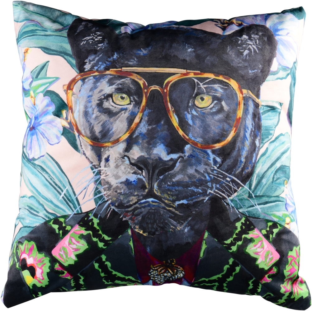 MIRRORS AND MORE 'Panro' Dekokissen Polyester, vielfarbig, 50x50cm Bild 1