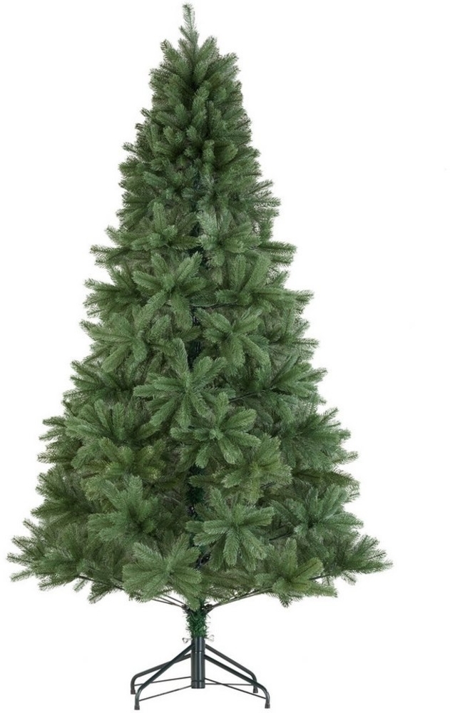 tectake Künstlicher Weihnachtsbaum Weihnachtsbaum, Undekorierter/Unbeleuchteter Baum, künstlich in Grün, mit Spritzgussnadeln Bild 1